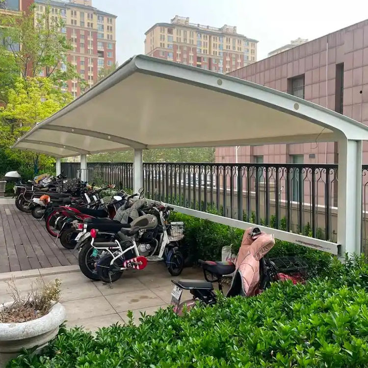 铜仁膜结构电动车棚